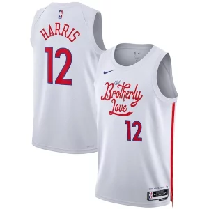 Stupendo Bellissimo Trendy Tobias Harris Philadelphia 76ers Nike Unisex 2022/23 Swingman Jersey City Edition White