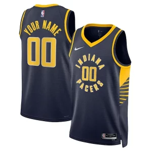 Meraviglioso Indiana Pacers Nike Unisex 2022/23 Swingman Custom Jersey Navy Icon Edition