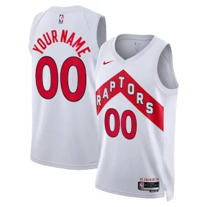 Incantevole Trendy Ottimo Toronto Raptors Nike Unisex Swingman Custom Jersey White Association Edition