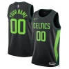 Comodo Incantevole Boston Celtics Nike Unisex 2024/25 Custom Swingman Jersey City Edition Black