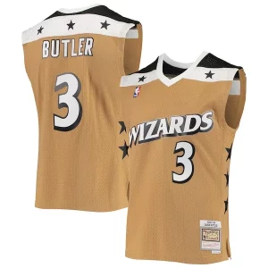 Robusto Eccezionale Pratico Caron Butler Washington Wizards 2001/02 Hardwood Classics Swingman Jersey Gold