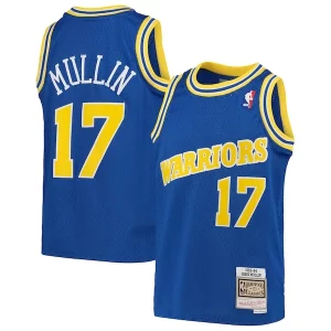 Attraente Chris Mullin Golden State Warriors Youth 1993/94 Hardwood Classics Swingman Jersey Royal
