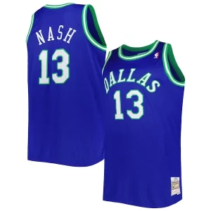 Sofisticato Steve Nash Dallas Mavericks Big & Tall Hardwood Classics 1998/99 Swingman Jersey Blue