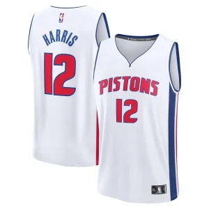 Fantastico Attraente Tobias Harris Detroit Pistons Youth Fast Break Replica Player Jersey Association White Edition