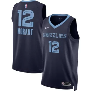 Comodo Resistente Delizioso Ja Morant Memphis Grizzlies Nike Unisex Swingman Jersey Icon Edition Navy/White