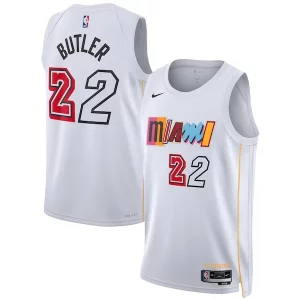 Eccezionale Jimmy Butler Miami Heat Nike Unisex 2022/23 Swingman Jersey City Edition White