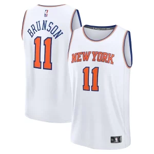 Gorgeous Elegante Magnifico Jalen Brunson New York Knicks Youth Fast Break Replica Player Jersey Association Edition White