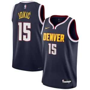 Cool Nikola Jokic Denver Nuggets Nike Youth Swingman Jersey Icon Edition Navy