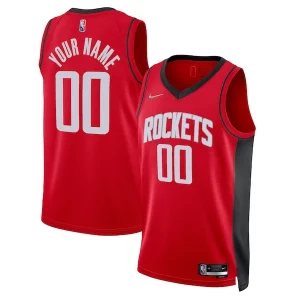 Attraente Comodo Houston Rockets Nike 2021/22 Diamond Swingman Custom Jersey Icon Edition Red