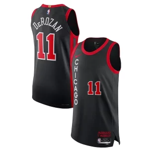 Meraviglioso Nike DeMar DeRozan Chicago Bulls Authentic Jersey City Edition Black