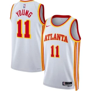 Meraviglioso Eccezionale Comodo Trae Young Atlanta Hawks Nike Unisex Swingman Jersey Association Edition White/Red