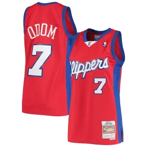 Splendido Pratico Bellissimo Lamar Odom LA Clippers 2000/01 Hardwood Classics Swingman Jersey Red