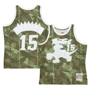 Sofisticato Accattivante Vince Carter Toronto Raptors Hardwood Classics 1998/99 Ghost Green Swingman Jersey Camo