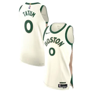 Meraviglioso Cool Nike Jayson Tatum Boston Celtics Authentic Jersey City Edition White