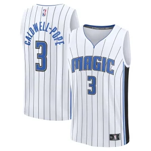 Stupendo Robusto Accattivante Kentavious Caldwell Pope Orlando Magic Fast Break Replica Player Jersey Association Edition White