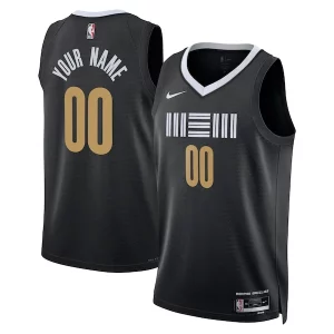 Gorgeous Trendy Memphis Grizzlies Nike Unisex 2023/24 Custom Swingman Jersey Black City Edition