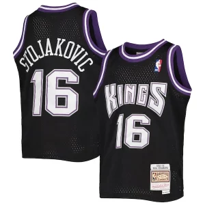 Versatile Fantastico Gorgeous Peja Stojakovic Sacramento Kings Youth 2001/02 Hardwood Classics Swingman Jersey Black