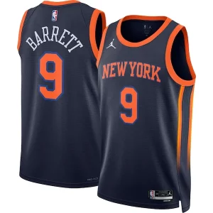 Prestigioso Accattivante Elegante RJ Barrett New York Knicks Jordan Brand Unisex Swingman Jersey Statement Edition Navy