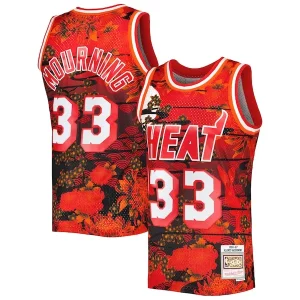 Delizioso Robusto Versatile Alonzo Mourning Miami Heat 1996/97 Hardwood Classics Lunar New Year Swingman Jersey Red