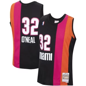 Robusto Accattivante Bellissimo Shaquille O'Neal Miami Heat 2005/06 Hardwood Classics Swingman Jersey Black
