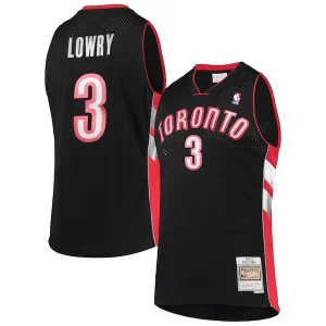 Sofisticato Kyle Lowry Toronto Raptors 2001/02 Hardwood Classics Swingman Jersey Black