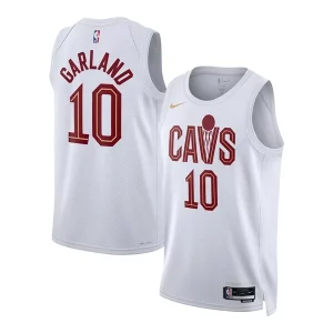 Elegante Fantastico Darius Garland Cleveland Cavaliers Nike Unisex Swingman Jersey Association Edition White/Wine