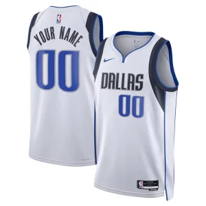 Classico Dallas Mavericks Nike Unisex Swingman Custom Jersey White Association Edition