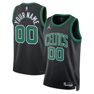 Trendy Stupendo Prestigioso Boston Celtics Jordan Brand Unisex 2022/23 Swingman Custom Jersey Statement Edition Black