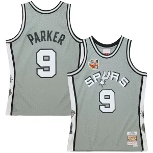 Duraturo Fascinante Magnifico Tony Parker San Antonio Spurs Unisex Hall of Fame Class of 2023 Throwback Swingman Jersey Gray