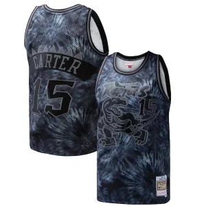 Gorgeous Prestigioso Vince Carter Toronto Raptors Hardwood Classics 1998/99 Tie Dye Swingman Jersey Black