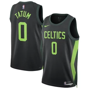 Trendy Bellissimo Jayson Tatum Boston Celtics Nike Unisex 2024/25 Swingman Player Jersey City Edition Black