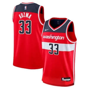 Prestigioso Splendido Bellissimo Kyle Kuzma Washington Wizards Nike Youth Swingman Jersey Icon Edition Red