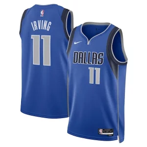 Lussuoso Versatile Kyrie Irving Dallas Mavericks Nike Unisex Swingman Replica Jersey Icon Edition Blue