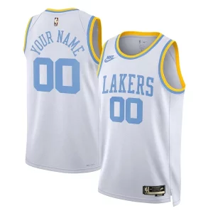 Fantastico Gorgeous Los Angeles Lakers Nike Unisex 2022/23 Custom Swingman Jersey Classic Edition White