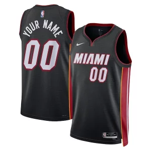 Duraturo Sofisticato Ottimo Miami Heat Nike Unisex Swingman Custom Jersey Black Icon Edition