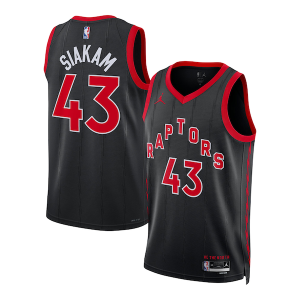 Eccezionale Delizioso Pascal Siakam Toronto Raptors Jordan Brand Unisex Swingman Jersey Statement Edition Black