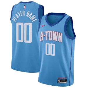 Classico Comodo Pratico Houston Rockets Nike 2020/21 Swingman Custom Jersey Blue City Edition