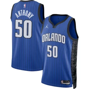 Classico Fascinante Elegante Cole Anthony Orlando Magic Jordan Brand Unisex Swingman Jersey Statement Edition Blue