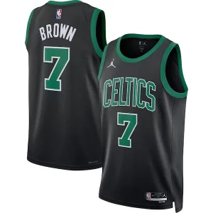 Elegante Prestigioso Jaylen Brown Boston Celtics Jordan Brand Unisex Swingman Jersey Statement Edition Black