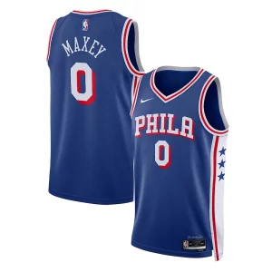 Carino Stupendo Tyrese Maxey Philadelphia 76ers Nike Unisex Swingman Jersey Association Edition Royal