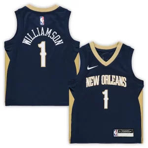 Sofisticato Zion Williamson New Orleans Pelicans Nike Preschool Replica Jersey Icon Edition Navy