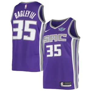 Prestigioso Marvin Bagley III Sacramento Kings Nike Swingman Team Player Jersey Icon Edition Purple