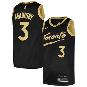 Lussuoso Elegante Stupendo OG Anunoby Toronto Raptors Nike Swingman Player Jersey City Edition Black