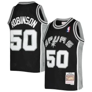 Classico David Robinson San Antonio Spurs Youth 1998/99 Hardwood Classics Swingman Jersey Black