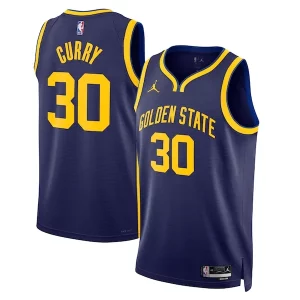 Accattivante Stephen Curry Golden State Warriors Jordan Brand Unisex Swingman Jersey Statement Edition Navy