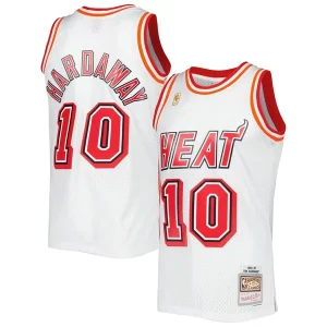 Raffinato Pratico Tim Hardaway Miami Heat Hardwood Classics Swingman Jersey White