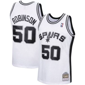 Lussuoso Classico David Robinson San Antonio Spurs 1998/99 Hardwood Classics Swingman Jersey White