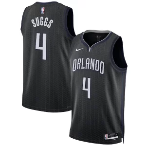 Resistente Jalen Suggs Orlando Magic Nike Unisex 2022/23 Swingman Jersey City Edition Black