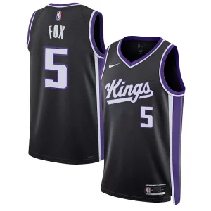 Prestigioso Delizioso Trendy De'Aaron Fox Sacramento Kings Nike Unisex Swingman Jersey Association Edition Black