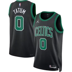 Raffinato Cool Jayson Tatum Boston Celtics Jordan Brand Unisex Swingman Jersey Statement Edition Black
